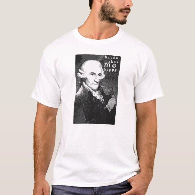 Camiseta Haydn faz-me feliz (Frente)