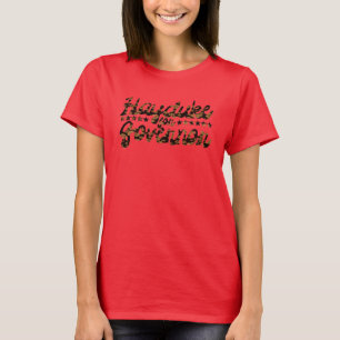 Camiseta Hayduke para floral retro do governador