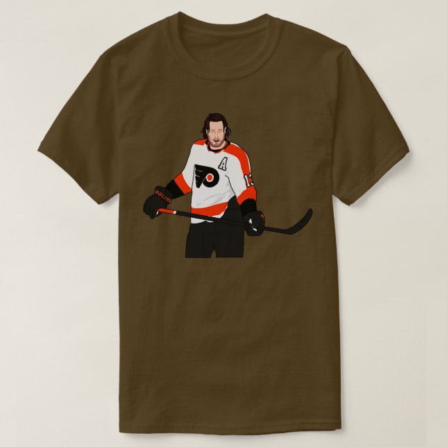 Camiseta Hayes, a frente (Frente do Design)