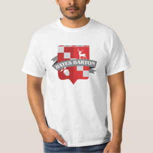 Camiseta Hayes Barton casaco de braços T-Shirt