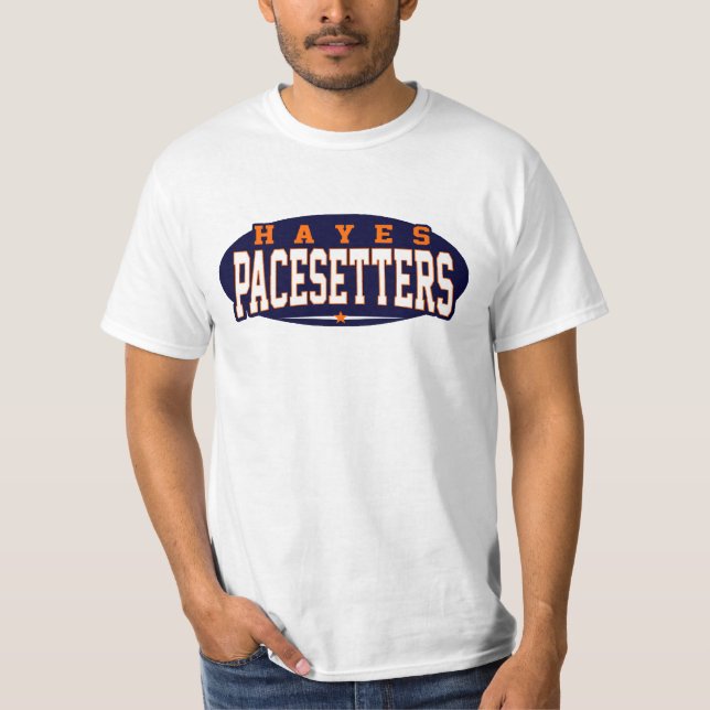 Camiseta Hayes Segundo grau; Pacesetters (Frente)