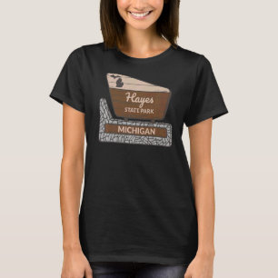 Camiseta Hayes State Park Michigan MI - Sinal de boas-vinda