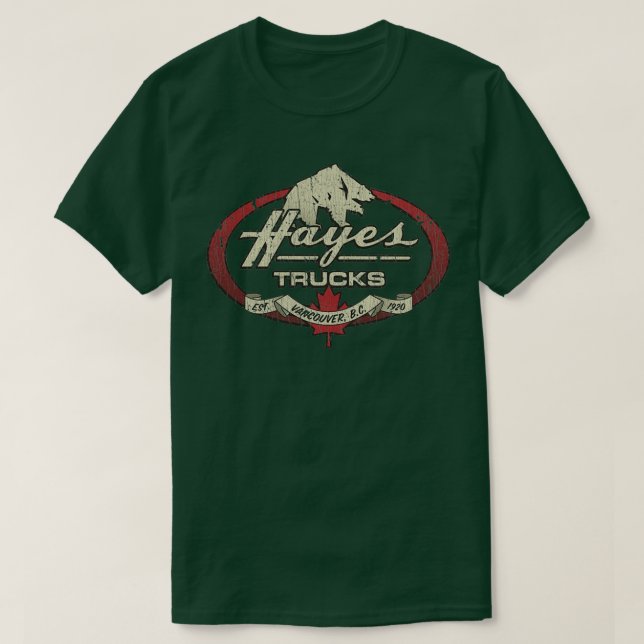 Camiseta Hayes Trucks 1971  (Frente do Design)