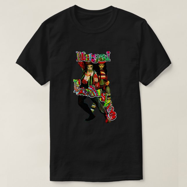 Camiseta haysi fantayzee (Frente do Design)