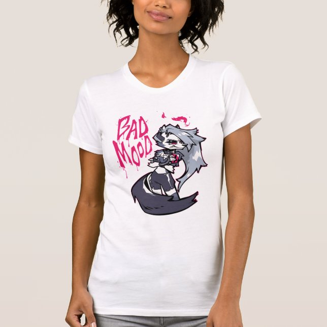 Camiseta Hazbin Hotel Helluva patrão loona s Bad Mood Camis (Frente)