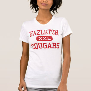 Camiseta Hazleton - pumas - área - Hazleton Pensilvânia