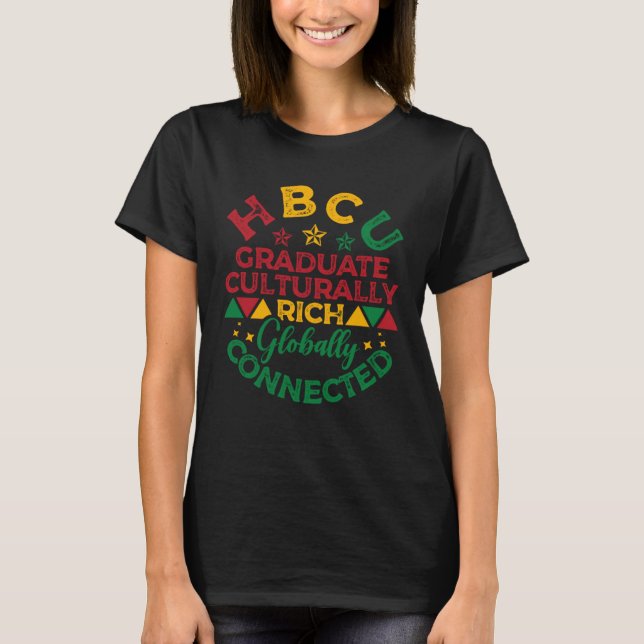 Camiseta HBCU Apparel Historical Black College HBCU  3 (Frente)