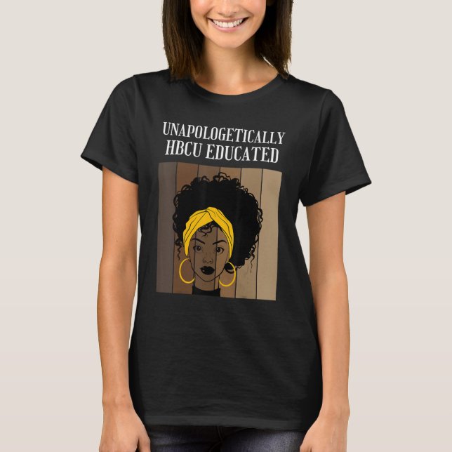 Camiseta Hbcu Educado e Histórico de Black Co. (Frente)