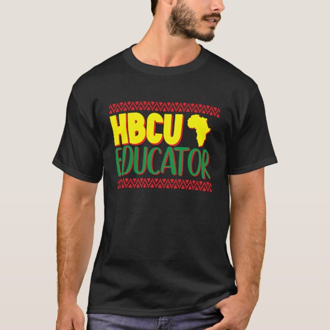 Camiseta HBCU Educator HBCU Teacher Black History Month (Frente)