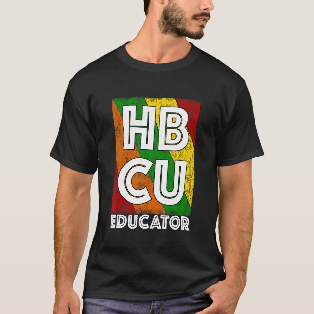 Camiseta HBCU Educator Professor Afrocentric (Frente)