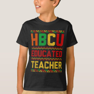 Camiseta HBCU Educou o Afro History Black Colleg Histórico
