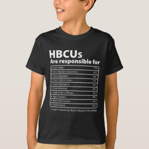 Camiseta Hbcu Fala Melanin College Educou História Negra