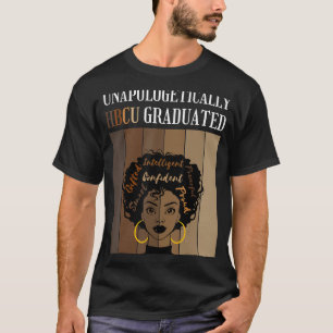 Camiseta HBCU Graduada Histórica Negra C sem desculpas