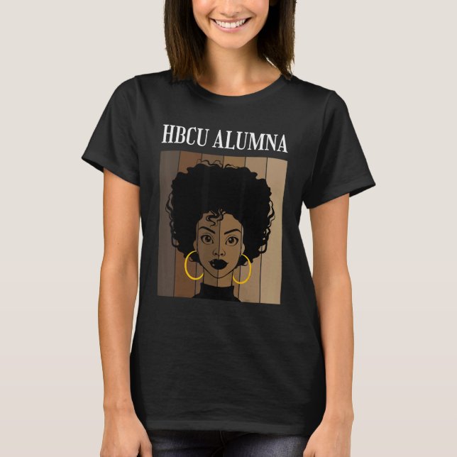 Camiseta HBCU Graduate Alumna Historical Black Colleges Uni (Frente)