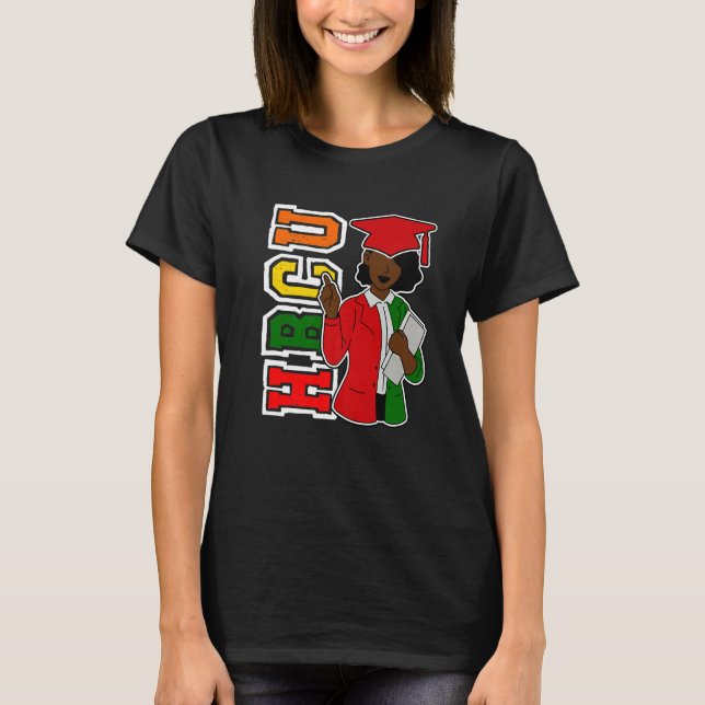 Camiseta HBCU Graduation Apparel Historical Black college G (Frente)