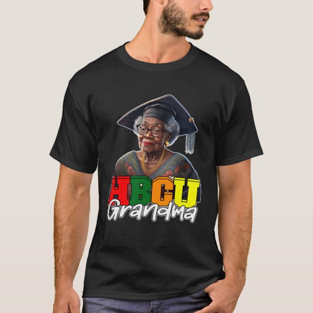 Camiseta HBCU Grandma Black college Alumni Apparel For Wome (Frente)