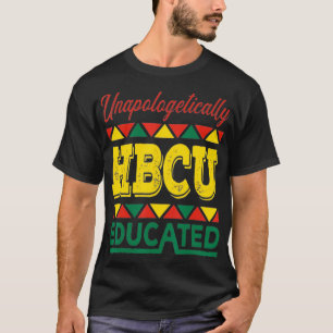 Camiseta HBCU Gratuita HBCU HBCU Stu sem desculpas