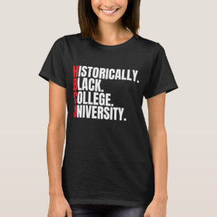 Camiseta HBCU Historicamente Black College and University M