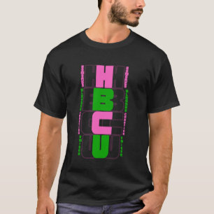 Camiseta HBCU Honrado Abençoado Criativo Único Negro Educa