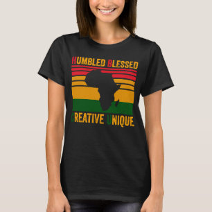 Camiseta HBCU Humbled Bendled Único Criativo Histórico