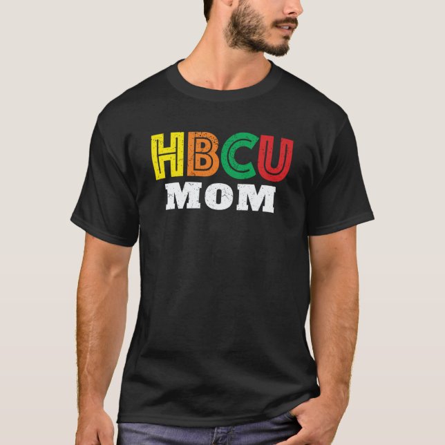 Camiseta HBCU Mom Mother of Historically Black College Uni  (Frente)
