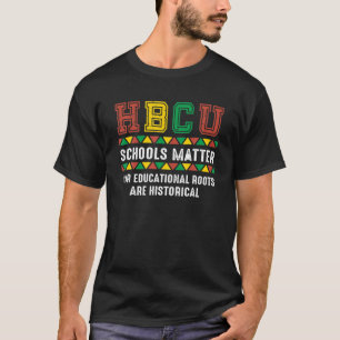 Camiseta HBCU Orgulhosa - Nossas Raízes Educacionais São 