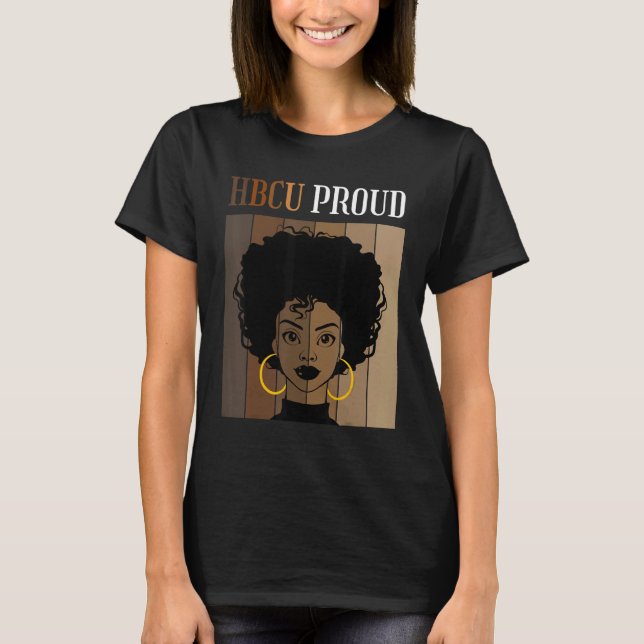 Camiseta HBCU Proud Historical Black Colleges Universities  (Frente)