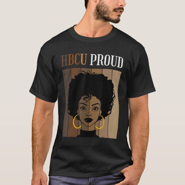 Camiseta HBCU Proud Historical Black Colleges Universities  (Frente)