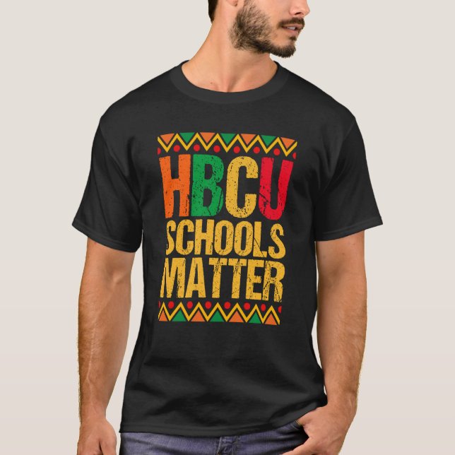 Camiseta HBCU School Matter Proud Historical Black College  (Frente)