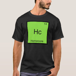 Camiseta Hc - Símbolo de Elemento Químico Divertid