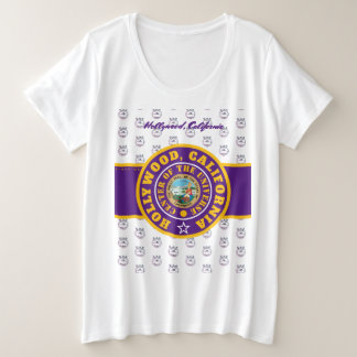 Camiseta HCACOU HOLLYWOOD, CA (COU) Tamanho mais