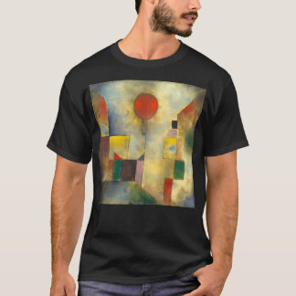 Camiseta Hd. Balão Vermelho Por Paul Klee. Alto