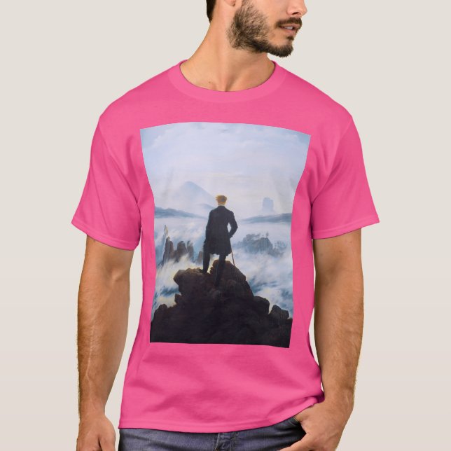 Camiseta Hd Caspar David Friedrich - Wanderer 1817 Ative (Frente)