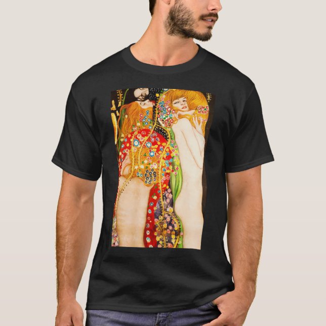 Camiseta Hd Cobras Ii Por Gustav Klimt 1907 High (Frente)