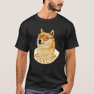 Camiseta HDL de Memória Criptomoeda Engraçada de Dogecoina