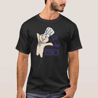 Camiseta He Hes Risen Doughboy Pillsbury Purple334