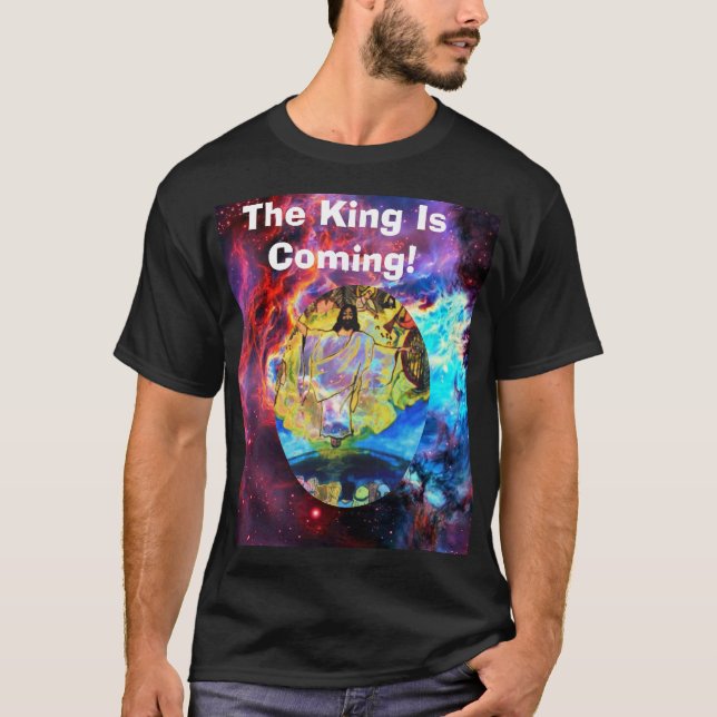 CAMISETA HE IS COMING  (Frente)