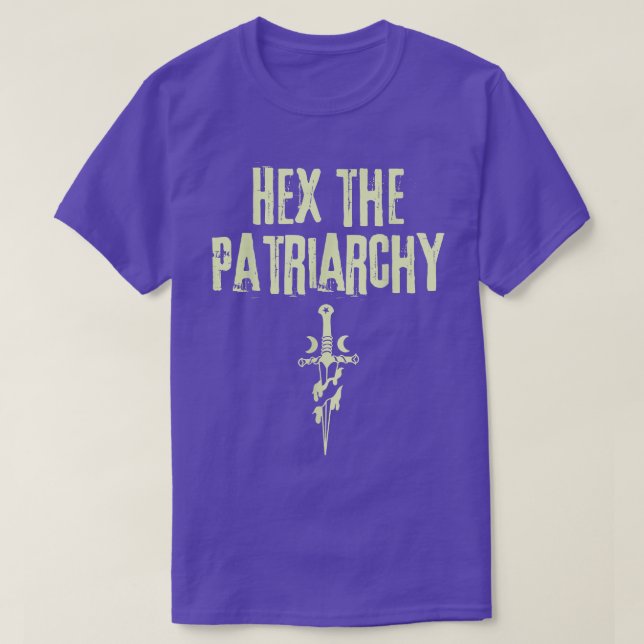 Camiseta He The Patriarchy Feminist Witch 309  (Frente do Design)