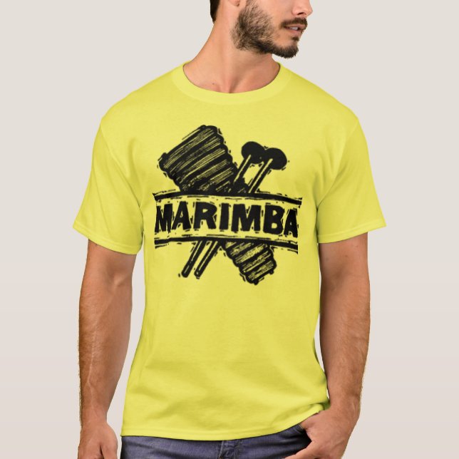 Camiseta head_marimba, POÇO (Frente)