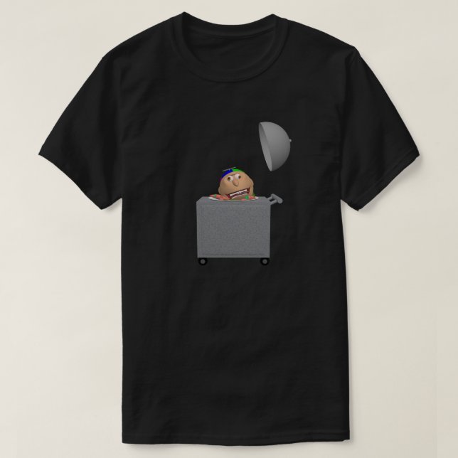 Camiseta Head on a Plate on Cart T-shirt (Frente do Design)