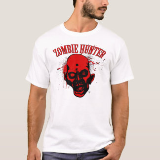 Camiseta Headshot de Red&Black do caçador do zombi