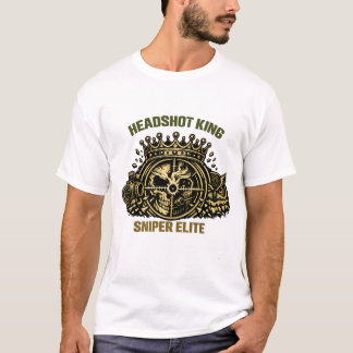 Camiseta Headshot King Sniper Elite Tee