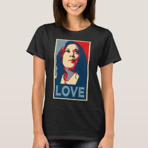 Camiseta Heal Love Hope Kamala Harris Obama 47 Support Empo