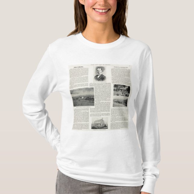 Camiseta Healdsburg, Califórnia (Frente)