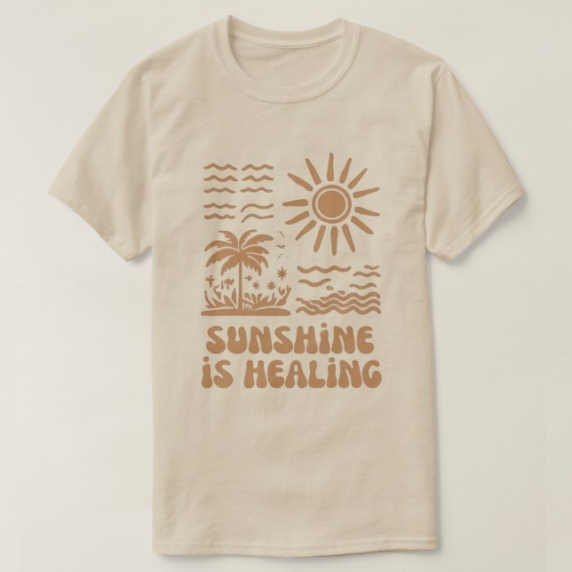 Camiseta Healing Sunshine Tee  (Frente do Design)