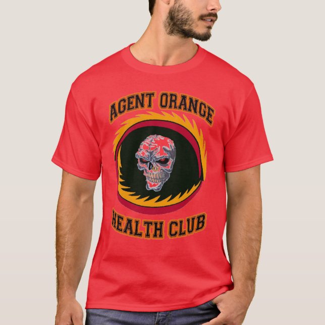 CAMISETA HEALTH CLUB DE AGENT ORANGE (Frente)