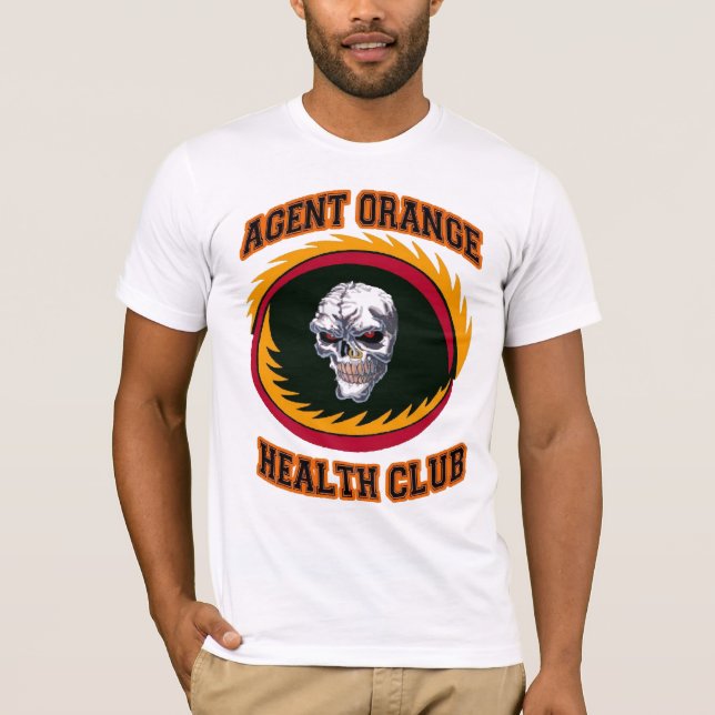 CAMISETA HEALTH CLUB DE AGENT ORANGE (Frente)