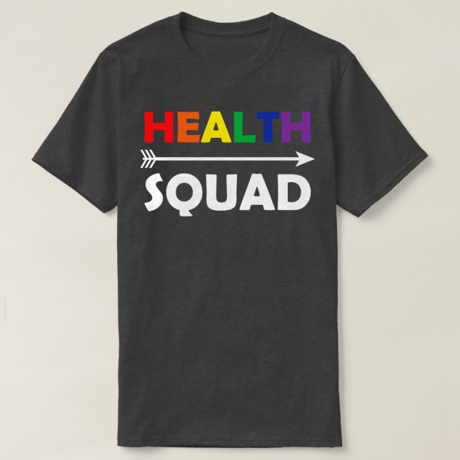 Camiseta Health Squad (Frente do Design)