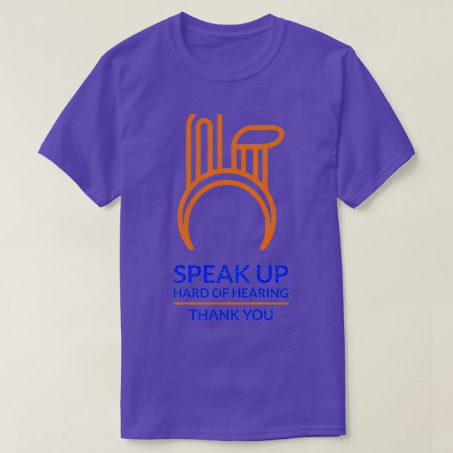 Camiseta Hearing Impaired 2 14 (Frente do Design)