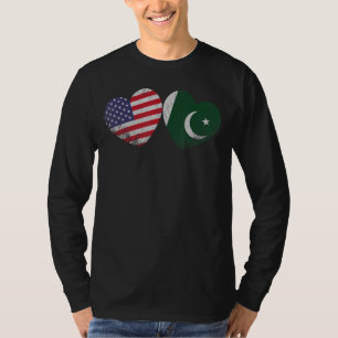 Camiseta Hearst Pakistani American Flag Family Her